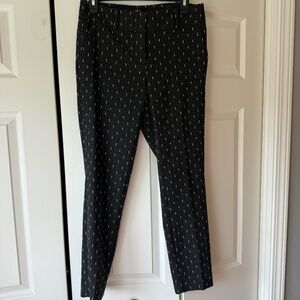 Women's Loft size 0 skinny fit dress pants, black